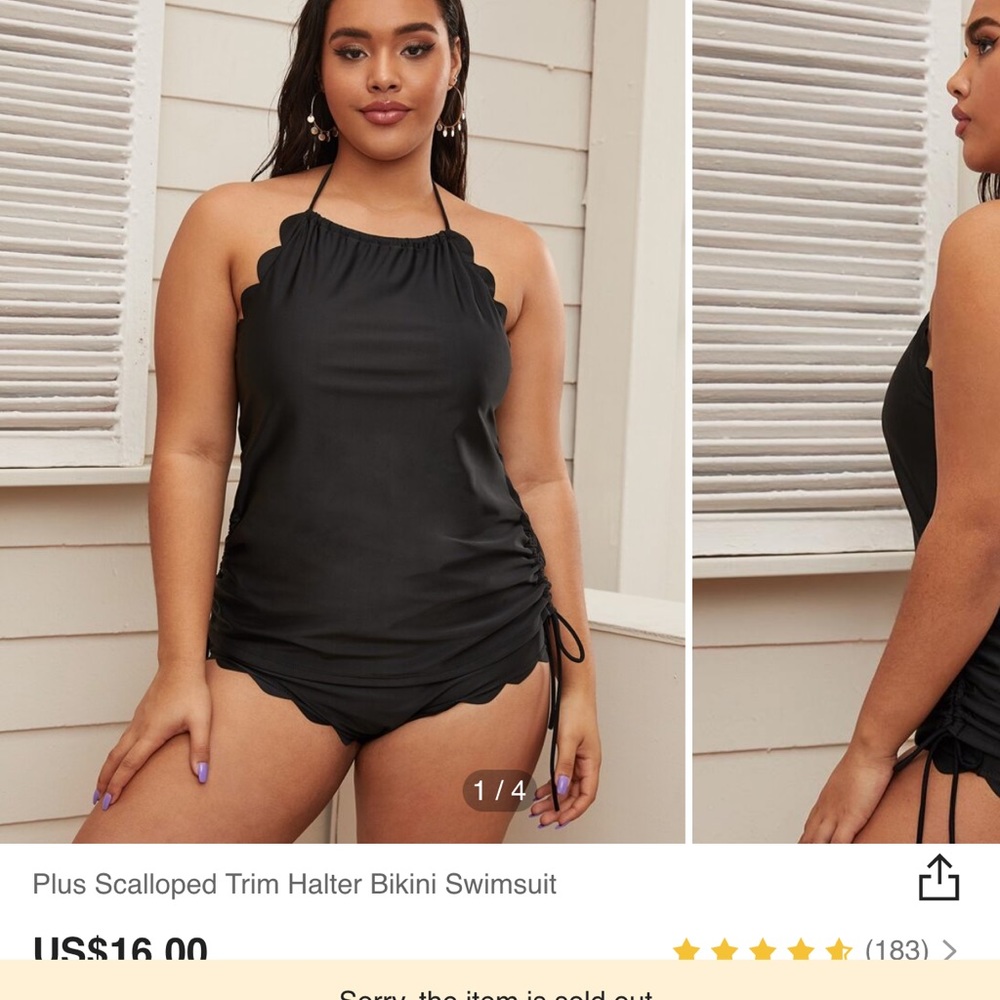 ISO SHEIN PLUS SIZE SWIMMSUIT LIKE PICTURE